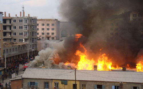 化工廠因晃電發生火災 化工廠因晃電發生火災